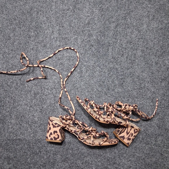 Public Desire Freya Strappy Sandals Animal Print Size  5‎ - Picture 10 of 10